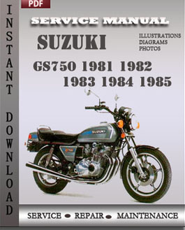 1982 Suzuki Gs650 Repair Manual Download
